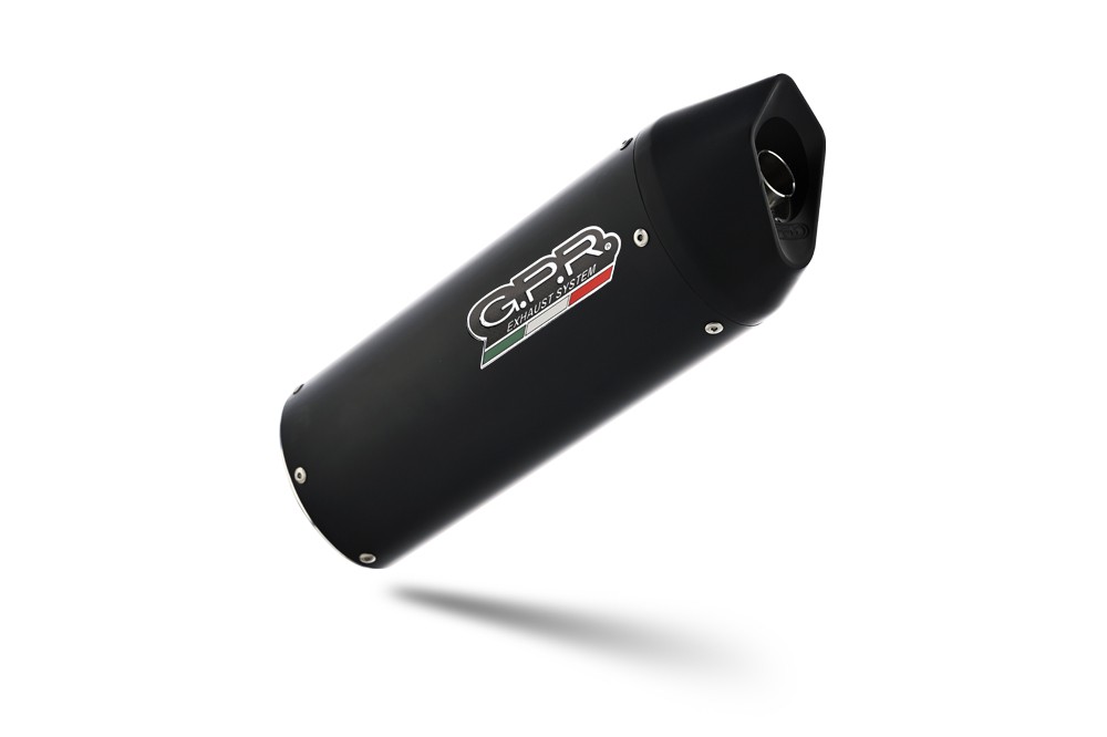 Scarico GPR compatibile con Husqvarna TE 610 E - SM 610 2007-2009, Furore Nero, Scarico omologato, silenziatore con db killer estraibile e raccordo specifico - immagine 2