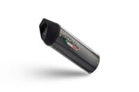 Alternative view of Scarico GPR compatibile con  Aprilia Rx 125 2021-2024, Furore Evo4 Poppy, Terminale di scarico omologato,fornito con db killer estraibile,catalizzatore e raccordo specifico