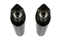 Alternative view of Scarico GPR compatibile con  Ducati 996 -S -SPS 1998-2001, Furore Poppy, Coppia di Terminali di scarico, impianto semi-completo, omologato, con db killer estraibile