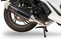 Alternative view of Scarico GPR compatibile con  Zontes M 350 2023-2025, Furore-X Scooter, Scarico completo omologato,fornito con db killer estraibile,catalizzatore e collettore