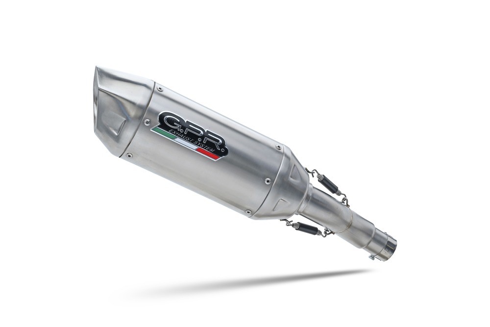 Scarico GPR compatibile con Husqvarna Svartpilen 401 2020-2020, Furore-X Inox, Scarico omologato, silenziatore con db killer estraibile e raccordo specifico