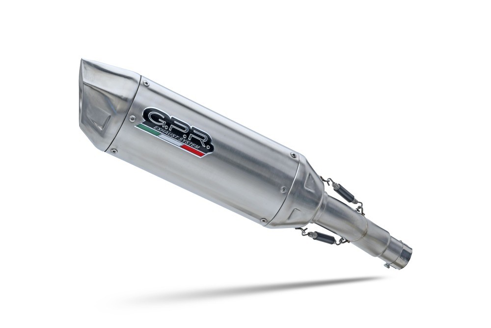 Scarico GPR compatibile con Kawasaki Z 650 2021-2022, Furore-X Inox, Scarico completo omologato,fornito con db killer estraibile,catalizzatore e collettore
