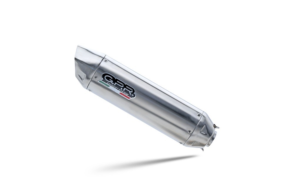 Scarico GPR compatibile con Ktm XCF-W 350 2012-2016, Furore-X Inox, Scarico omologato, silenziatore con db killer estraibile e raccordo specifico - immagine 3