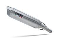 Scarico GPR compatibile con Ktm Duke 125 2021-2023, Furore-X Inox, Terminale di scarico racing, con raccordo, senza omologazione