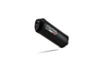 Scarico GPR compatibile con  Kawasaki Er 6 N - F  2005-2011, Ghisa , Terminale di scarico omologato, fornito con db killer estraibile, catalizzatore e raccordo specifico