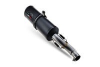 Scarico GPR compatibile con  Suzuki Drz 400 SM  2005-2025, Ghisa , Scarico completo omologato,fornito con db killer estraibile e collettore