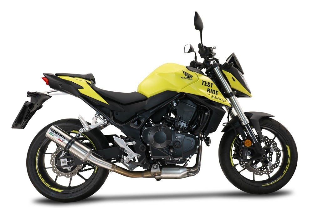 Scarico GPR compatibile con Honda CB 750 Hornet 2023-2024, M3 Inox , Scarico omologato, silenziatore con db killer estraibile e raccordo specifico - immagine 6