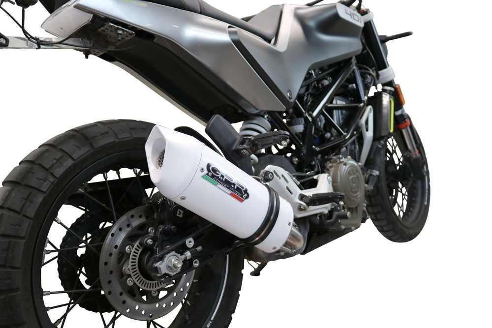 Scarico GPR compatibile con Husqvarna Vitpilen 401 2020-2020, Albus Evo4, Scarico omologato, silenziatore con db killer estraibile e raccordo specifico - immagine 7