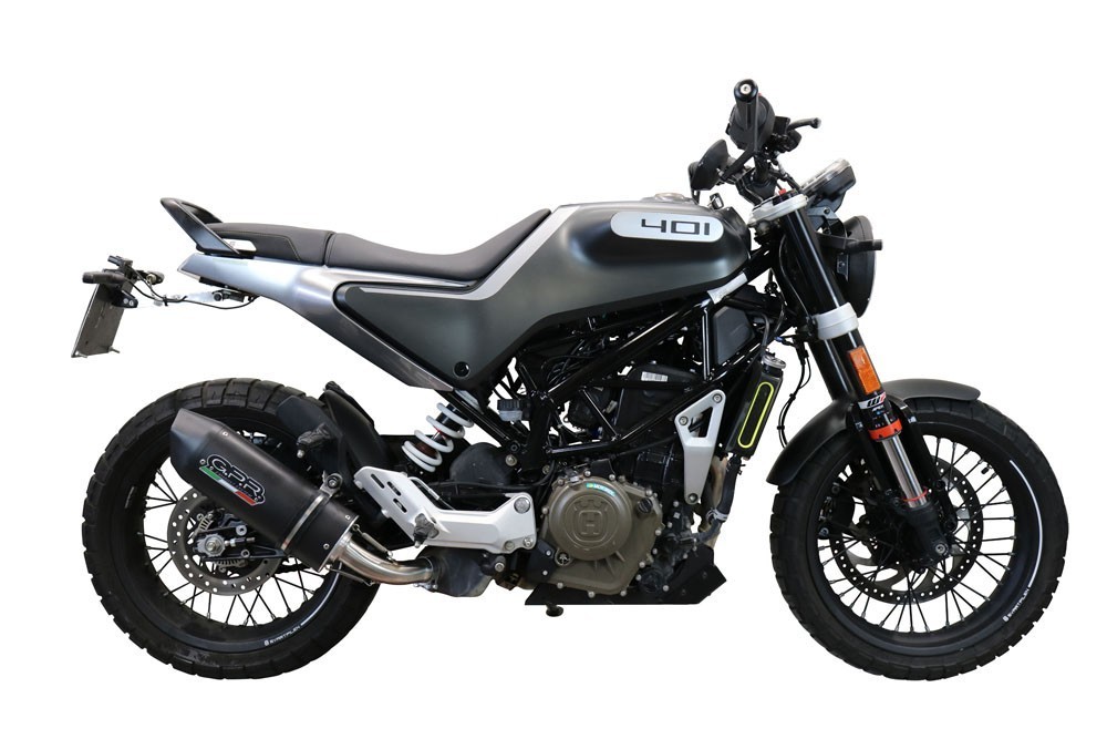 Scarico GPR compatibile con Husqvarna Vitpilen 401 2020-2020, Furore Evo4 Nero, Scarico omologato, silenziatore con db killer estraibile e raccordo specifico - immagine 7