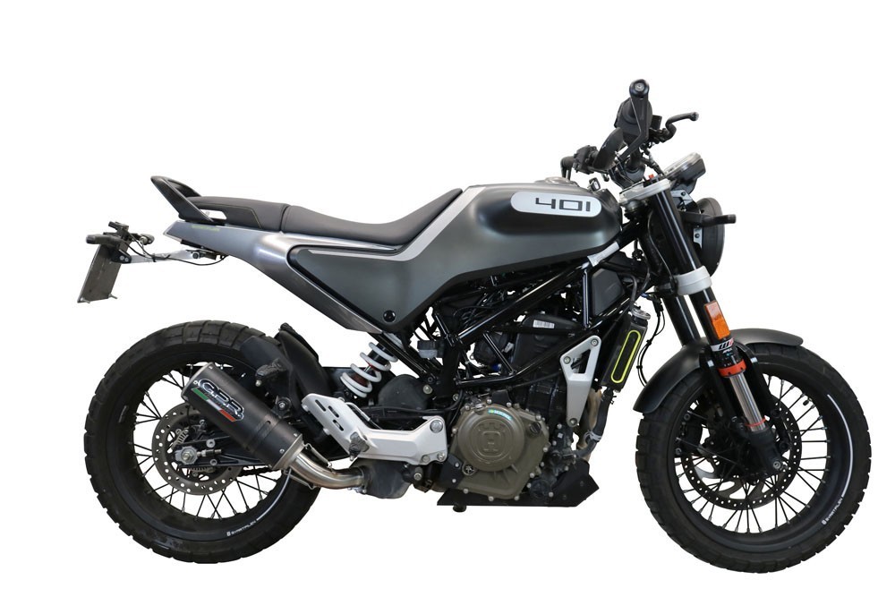 Scarico GPR compatibile con Husqvarna Vitpilen 401 2020-2020, M3 Black Titanium, Scarico omologato, silenziatore con db killer estraibile e raccordo specifico - immagine 7