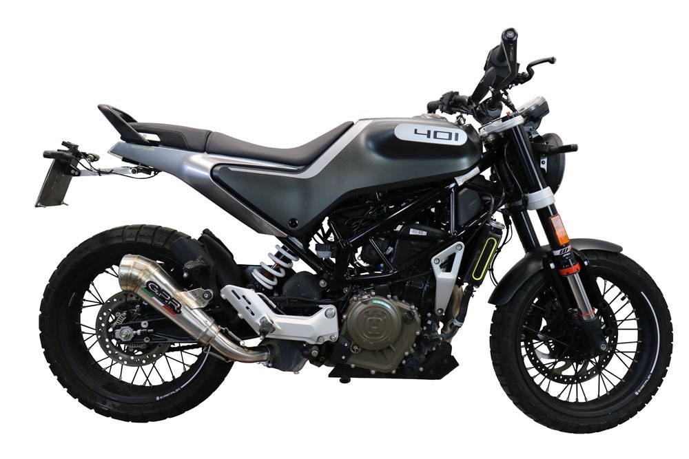 Scarico GPR compatibile con Husqvarna Vitpilen 401 2020-2020, Powercone Evo, Scarico omologato, silenziatore con db killer estraibile e raccordo specifico - immagine 7