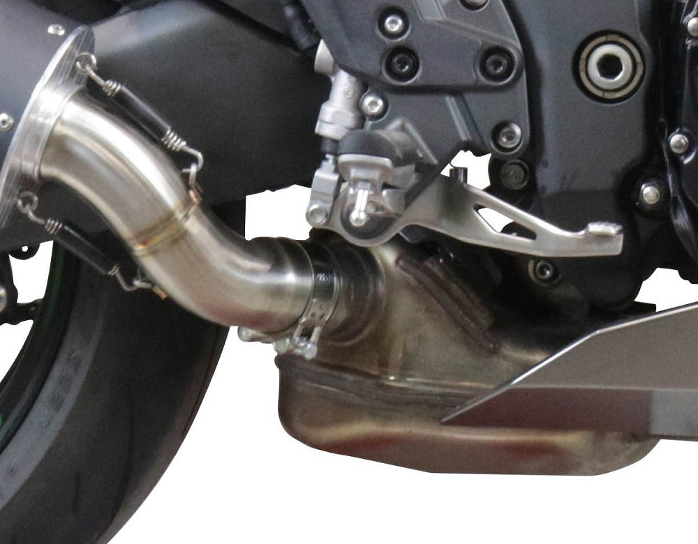 Scarico GPR compatibile con Kawasaki Ninja 1000 Sx 2021-2024, M3 Inox , Terminale di scarico racing, con raccordo, senza omologazione - immagine 6