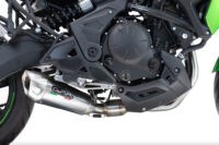 Scarico GPR compatibile con Kawasaki Z 650 2023-2025, GP-Revo Titanium, Scarico completo racing, fornito con db killer estraibile e collettore, non conforme per uso stradale