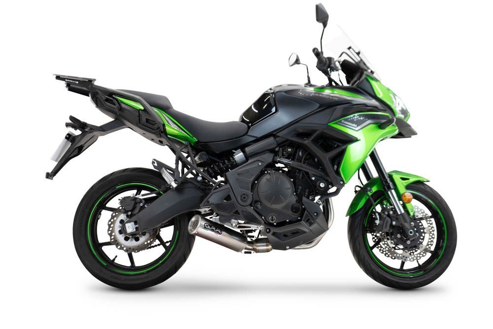 Scarico GPR compatibile con Kawasaki Z 650 2023-2025, M3 Inox , Scarico completo racing,fornito con collettore specifico, non legale per uso stradale - immagine 4