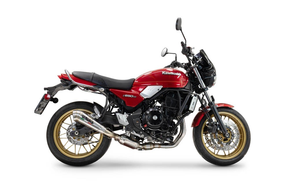 Scarico GPR compatibile con Kawasaki Z 650 RS 2024-2025, Powercone Evo, Scarico completo omologato per il rumore,fornito con db killer,catalizzatore conforme alla revisione e collettore - immagine 5