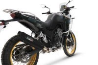 Alternative view of Scarico GPR compatibile con  Kove 800X 2024-2026, Furore-X Titanio Nero, Scarico Racing, con raccordo specifico e db killer estraibile, non conforme per uso stradale