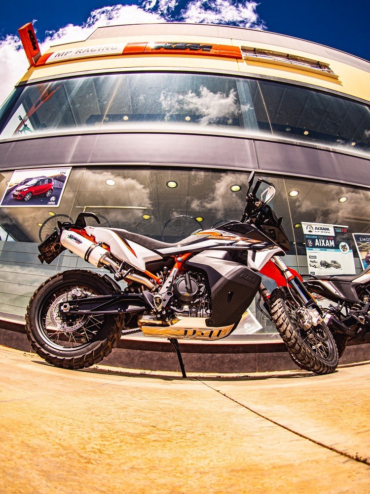 Scarico GPR compatibile con Ktm Adventure 890 2025-2026, Albus Evo4, Scarico omologato, silenziatore con db killer estraibile e raccordo specifico - immagine 6