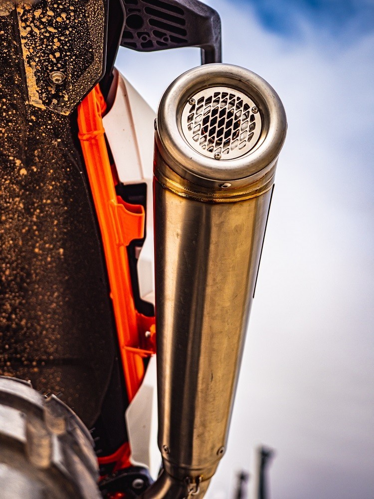 Scarico GPR compatibile con Ktm Adventure 890 2025-2026, Powercone Evo, Scarico omologato, silenziatore con db killer estraibile e raccordo specifico - immagine 8