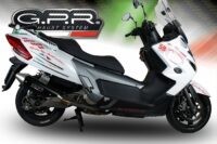 Alternative view of Scarico GPR compatibile con  Kymco Myroad 700 2012-2016, Power Bomb, Scarico omologato, silenziatore con db killer estraibile e raccordo specifico