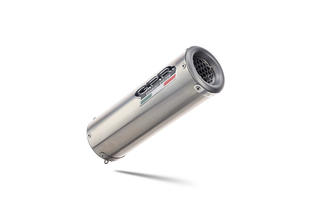 Scarico GPR compatibile con Bmw R 1200 R 2006-2010, M3 Inox , Scarico omologato, silenziatore con db killer estraibile e raccordo specifico