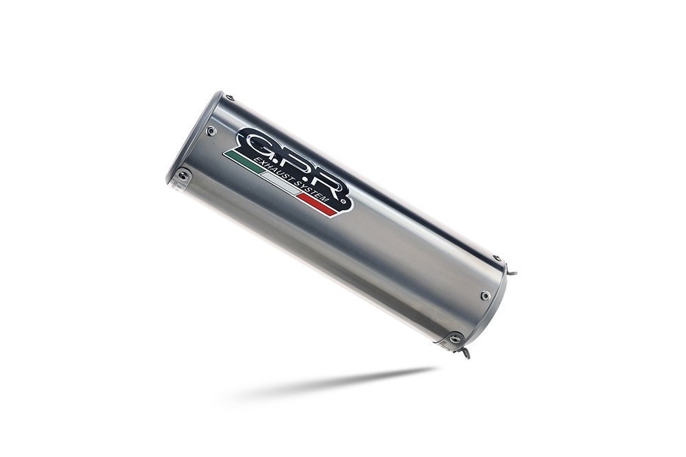 Scarico GPR compatibile con Honda Cbr 300 R 2014-2016, M3 Inox , Scarico omologato, silenziatore con db killer estraibile e raccordo specifico - immagine 2