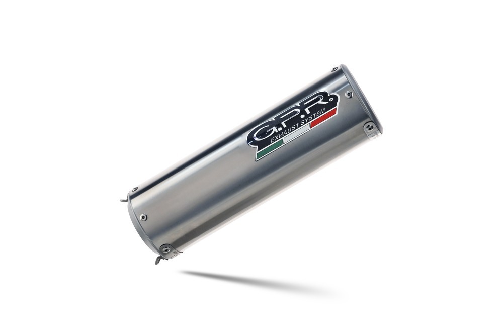 Scarico GPR compatibile con Bmw R 1200 R 2006-2010, M3 Inox , Scarico omologato, silenziatore con db killer estraibile e raccordo specifico - immagine 2