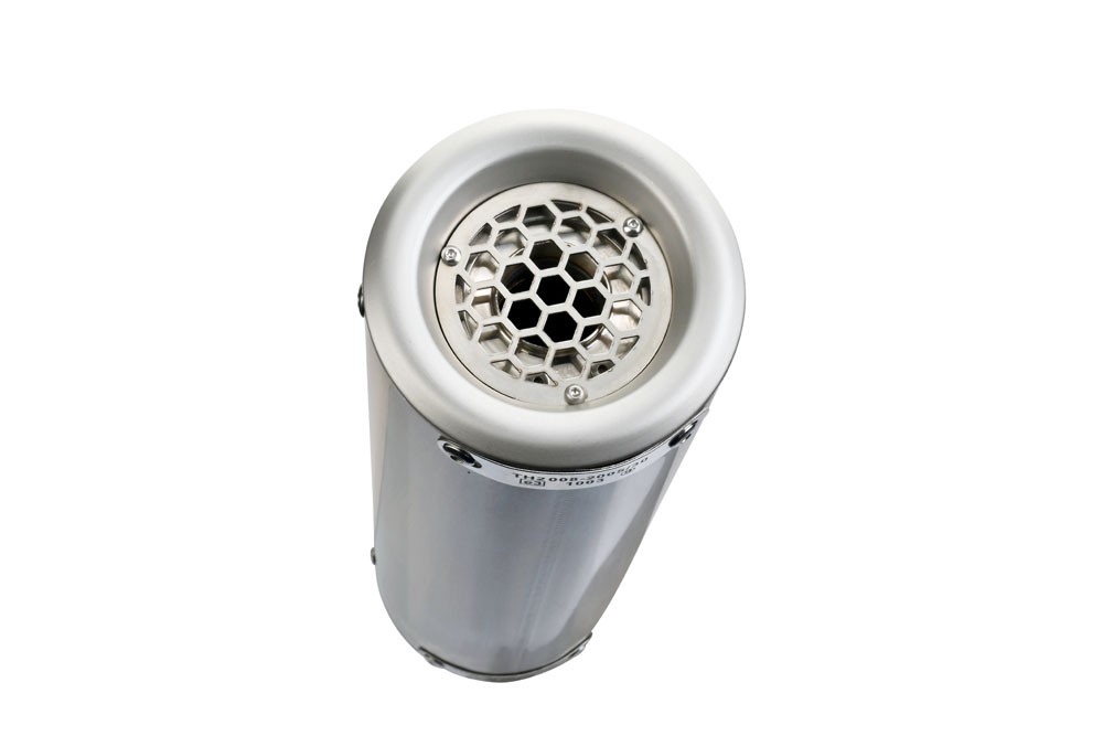 Scarico GPR compatibile con Keeway Rkf 125 2021-2023, M3 Inox , Scarico completo omologato,fornito con db killer estraibile,catalizzatore e collettore - immagine 5