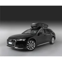 Alternative view of Modula Box da Tetto Falcon 550 Grigio goffrato opaco con design aerodinamico