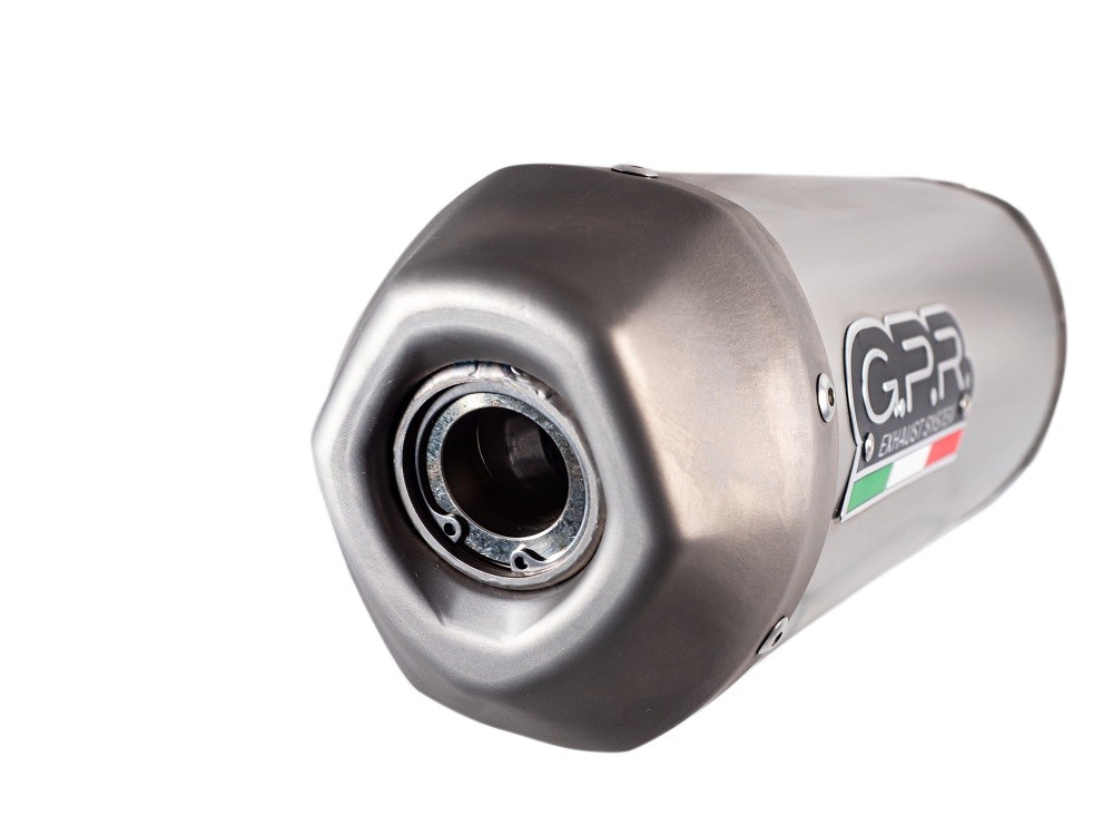 Scarico GPR compatibile con Ktm SX-F 250 2019-2022, Pentacross Inox, Scarico completo racing, fornito con db killer estraibile e collettore, non legale per uso stradale - immagine 3