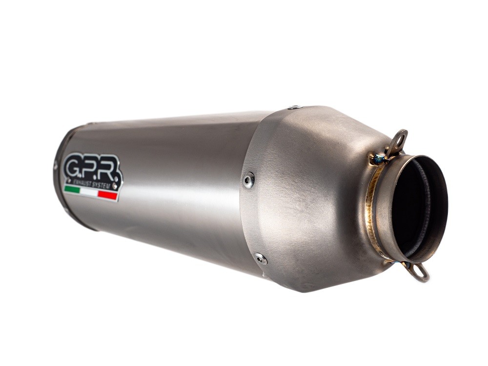 Scarico GPR compatibile con Gas Gas MC 450F 2021-2023, Pentacross FULL Titanium, Scarico completo racing, fornito con db killer estraibile e collettore, non legale per uso stradale - immagine 5
