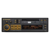 Alternative view of Pioneer SXT-C10PS autoradio rétro con DAB+, Bluetooth e illuminazione multicolore
