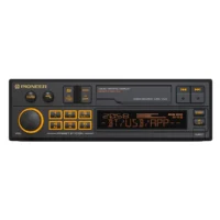 Pioneer SXT-C10PS autoradio rétro con DAB+, Bluetooth e illuminazione multicolore