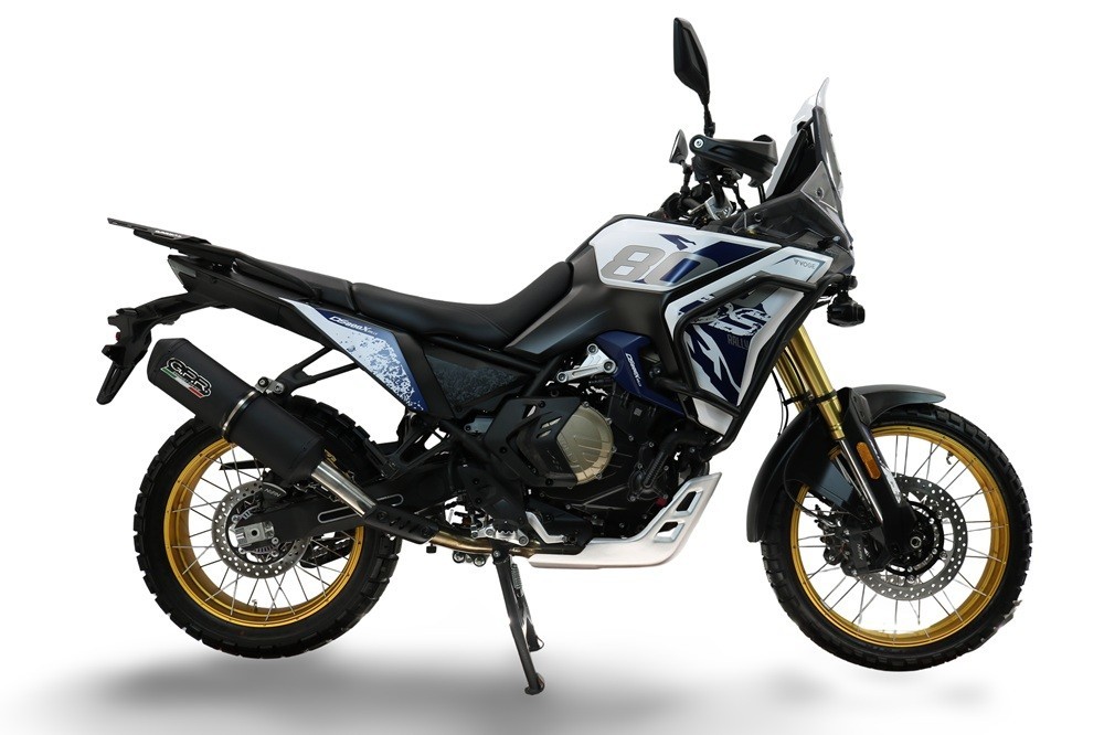 Scarico GPR compatibile con Voge DS 800 Rally 2025-2026, Ghisa , Scarico omologato, silenziatore con db killer estraibile e raccordo specifico - immagine 5