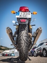 Alternative view of Scarico GPR compatibile con  Royal Enfield Continental 650 2021-2024, Ultracone, Coppia di terminali di scarico omologati, forniti con db killer removibile, catalizzatori e raccordi specifici