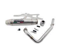 Alternative view of Scarico GPR compatibile con  Honda Zoomer 50 2003-2013, Deeptone Inox, Scarico completo omologato,fornito con db killer estraibile e collettore