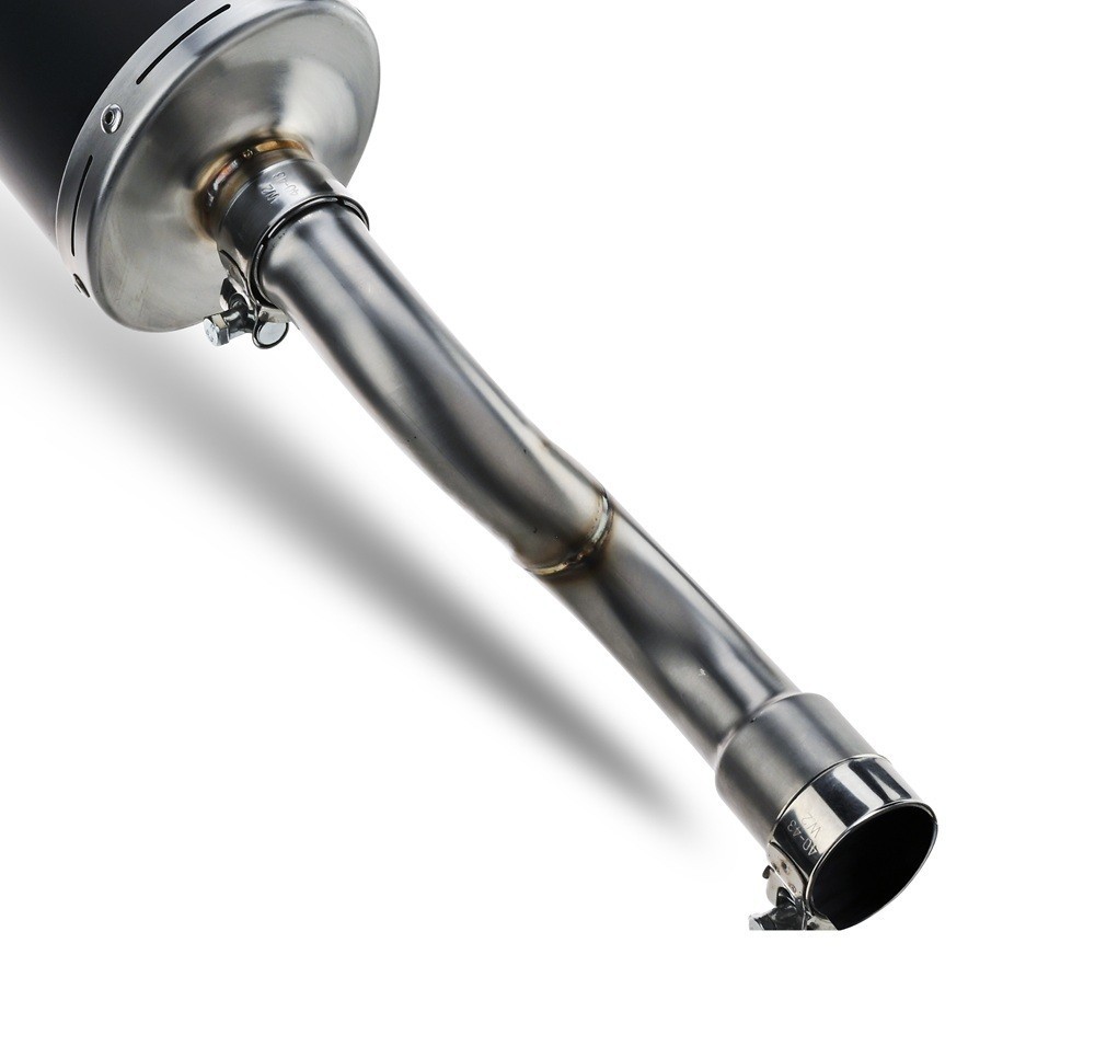 Scarico GPR compatibile con Malaguti Madison 3 250 motore Piaggio 2006-2009, Furore-X Scooter, Scarico omologato,fornito con db killer estraibile,catalizzatore e raccordo specifico - immagine 2