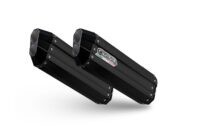 Scarico GPR compatibile con Bmw K 1600 Gtl 2021-2024, Hyper Sonic Black Titanium, Scarico omologato, silenziatore con db killer estraibile e raccordo specifico