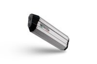 Scarico GPR compatibile con  Ktm Lc 8 Adventure 1050 2015-2016, Hyper Sonic Titanium, Scarico omologato, silenziatore con db killer estraibile e raccordo specifico