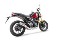 Alternative view of Scarico GPR compatibile con  Triumph Scrambler 400 X 2023-2025, Ultracone, Scarico omologato, silenziatore con db killer estraibile e raccordo specifico