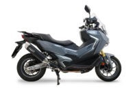 Scarico GPR compatibile con  Sym ADX TG 400 2024-2026, Furore-X Scooter, Silenziatore omologato per il rumore,fornito con db killer,catalizzatore conforme alla revisione e raccordo