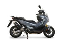 Scarico GPR compatibile con  Sym ADX TG 400 2024-2026, Furore-X Scooter, scarico Racing, con raccordo specifico e db killer estraibile, non conforme per uso stradale