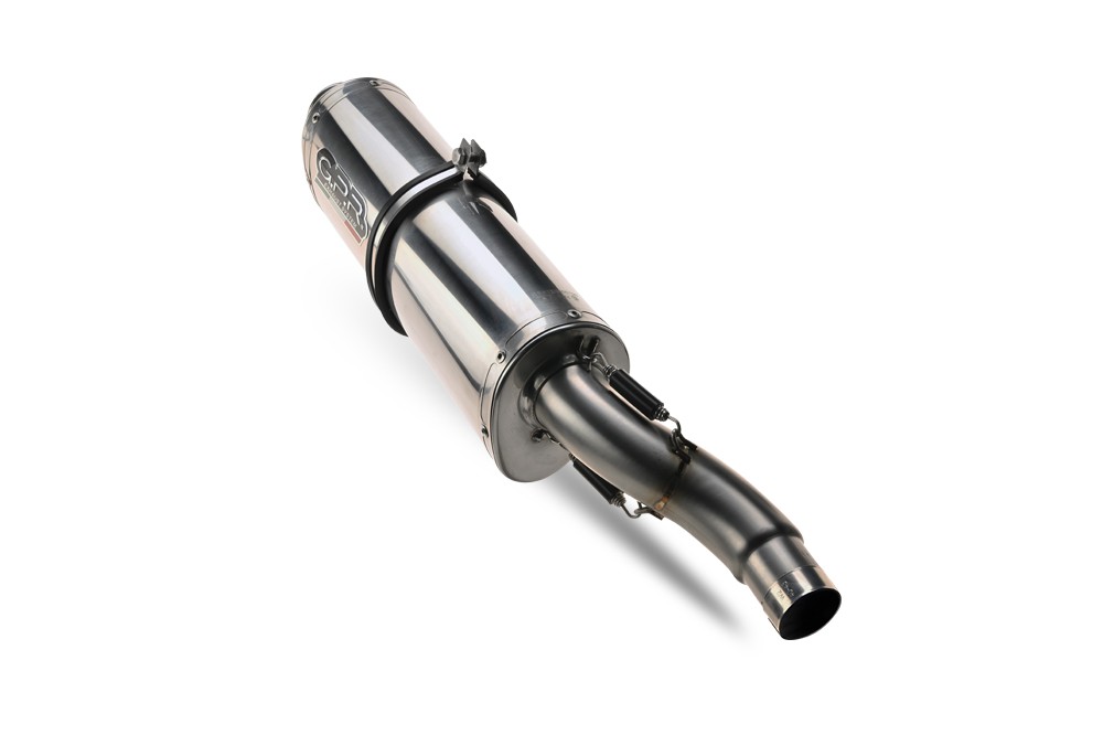 Scarico GPR compatibile con Ducati Super Sport 800 S 2002-2007, Trioval, Coppia di terminali di scarico omologati, forniti con db killer removibili e raccordi specifici - immagine 4