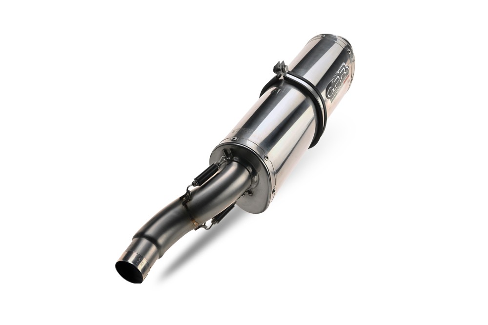 Scarico GPR compatibile con Ducati Super Sport 800 Ss 2003-2007, Trioval, Coppia di terminali di scarico omologati, forniti con db killer removibili e raccordi specifici - immagine 5