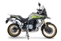 Scarico GPR compatibile con  Voge DS 800 Rally 2025-2026, Furore-X Titanio, Scarico omologato, silenziatore con db killer estraibile e raccordo specifico