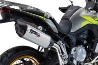 Alternative view of Scarico GPR compatibile con  Voge 900DSX 2024-2025, Furore-X Titanio, Scarico omologato, silenziatore con db killer estraibile e raccordo specifico
