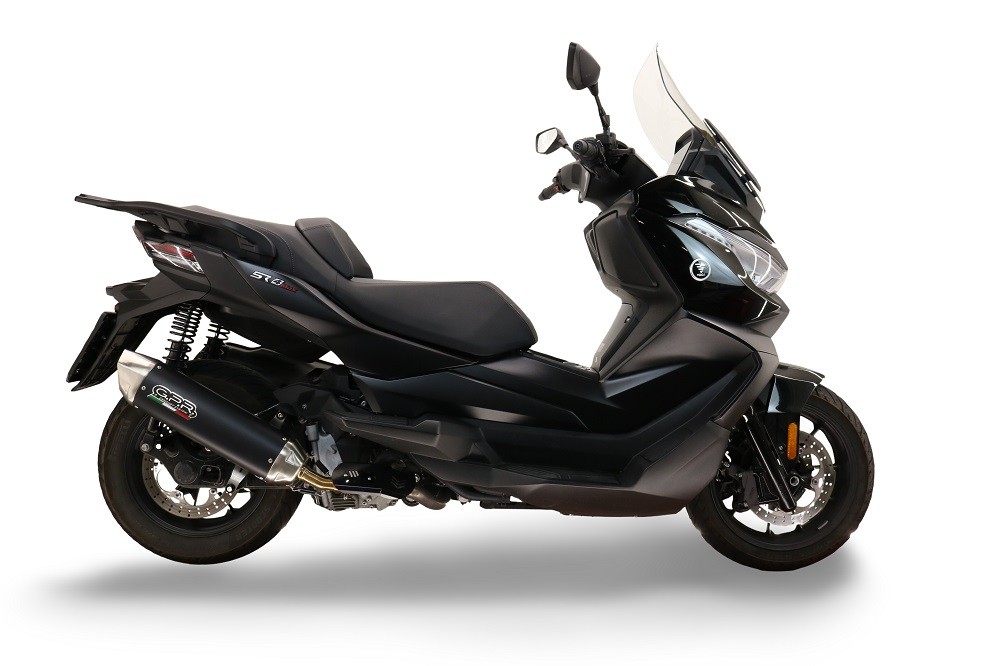 Scarico GPR compatibile con Voge SR4 Max 2022-2024, Furore-X Scooter, Silenziatore omologato,fornito con db killer,catalizzatore conforme alla revisione e raccordo