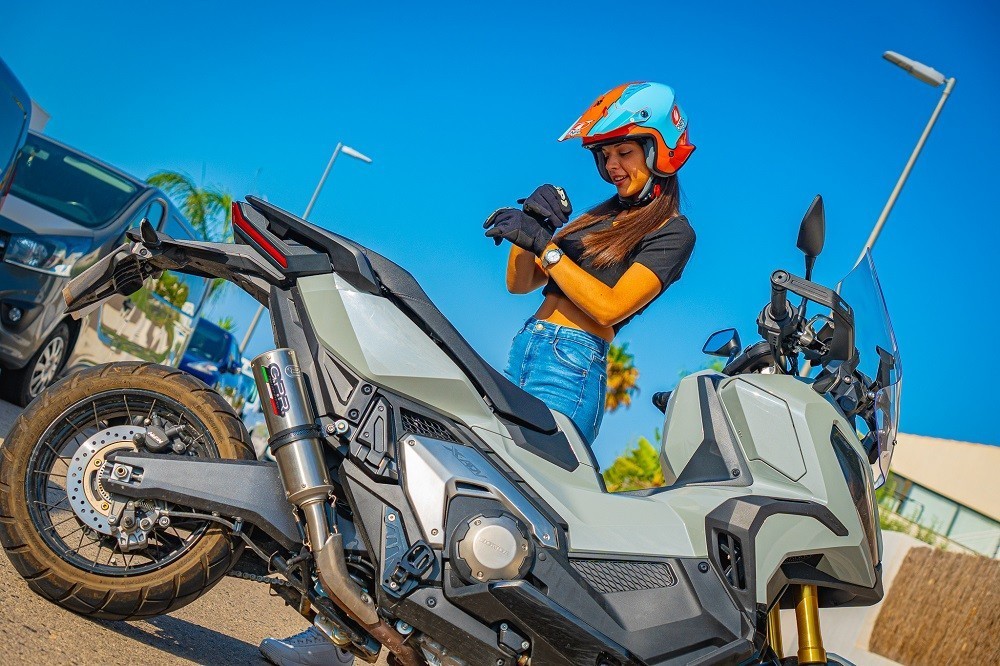 Scarico GPR compatibile con Honda Forza 750 2025-2026, M3 Inox , Scarico omologato, silenziatore con db killer estraibile e raccordo specifico - immagine 7