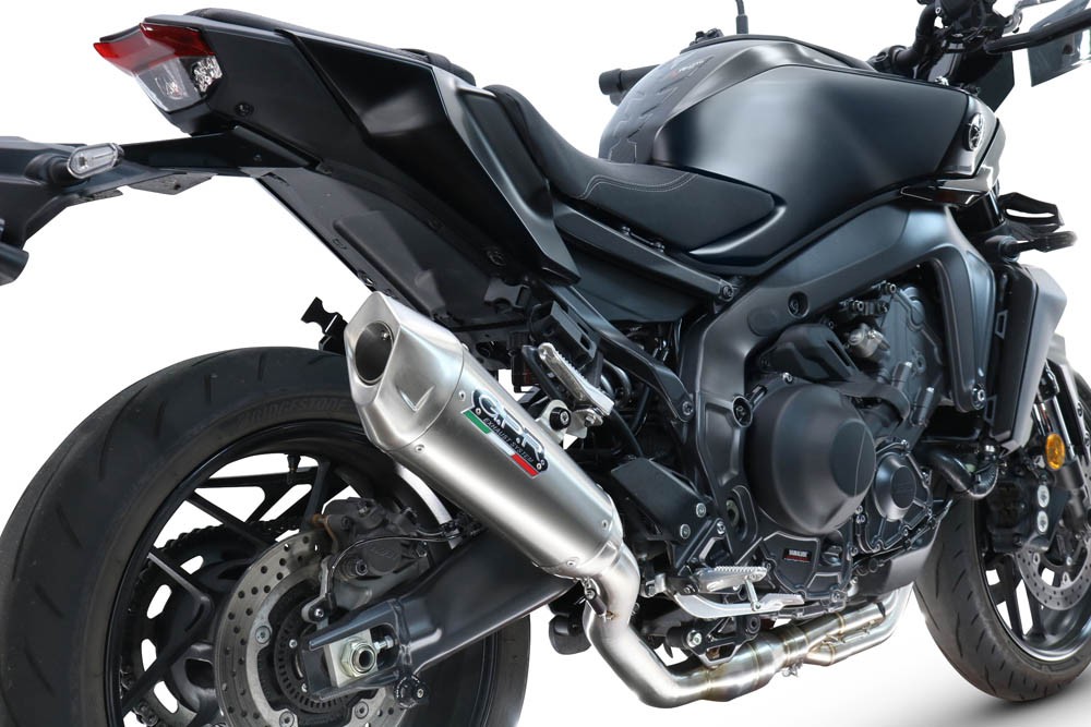 Scarico GPR compatibile con Yamaha Mt-09 2021-2024, GP-Revo Titanium, Scarico completo racing, fornito con db killer estraibile e collettore, non conforme per uso stradale - immagine 4