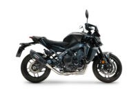 Alternative view of Scarico GPR compatibile con  Yamaha Mt-09 2021-2024, GP-Revo Black Titanium, scarico complato Racing, con raccordo specifico e db killer estraibile, non conforme per uso stradale