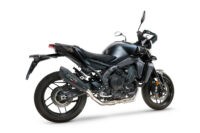 Alternative view of Scarico GPR compatibile con  Yamaha Mt-09 2025-2026, GP-Revo Black Titanium, Scarico completo omologato per il rumore,fornito con db killer,catalizzatore conforme alla revisione e collettore